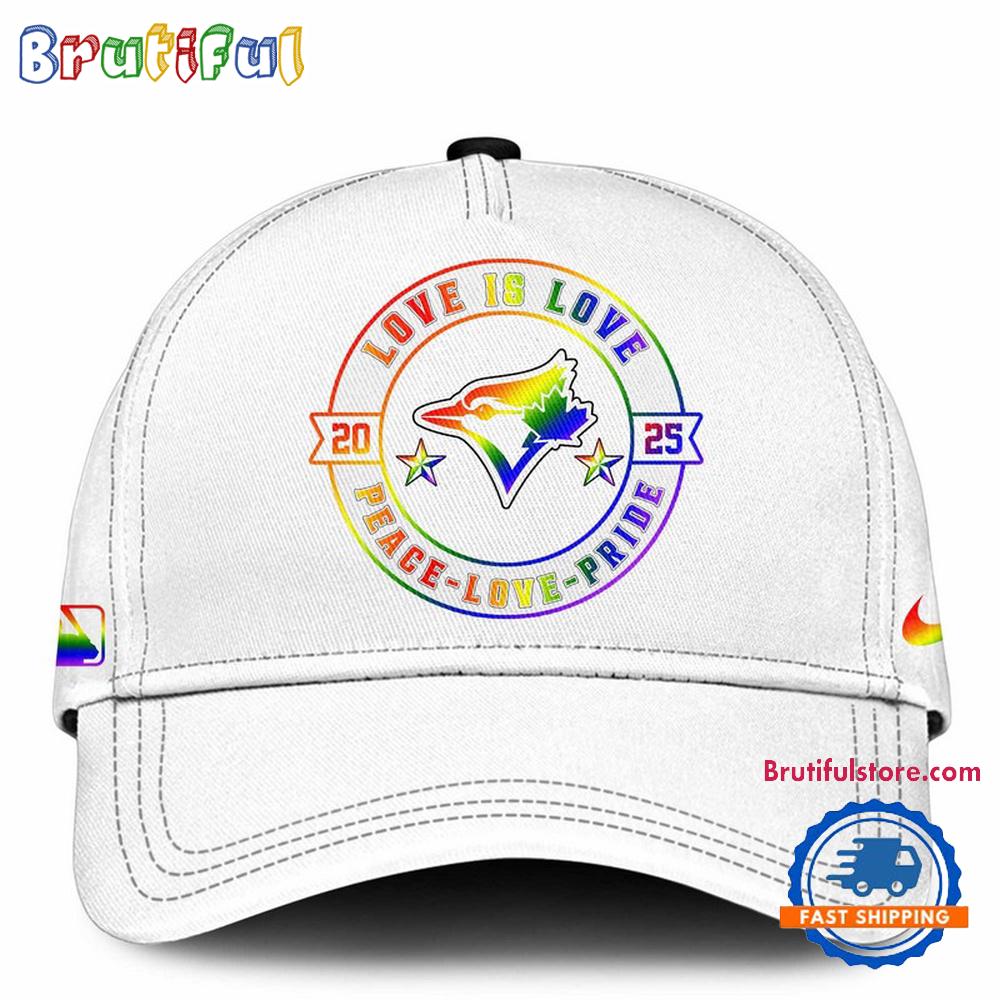 Toronto Blue Jays 2025 Happy Pride Month Limited Edition Baseball Cap