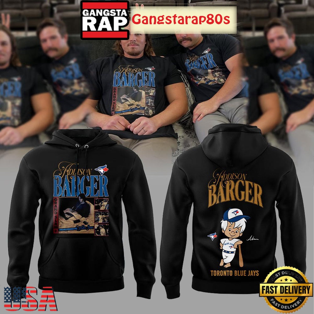 Toronto Blue Jays 2026 Addison Barger Icon Unisex Hoodie