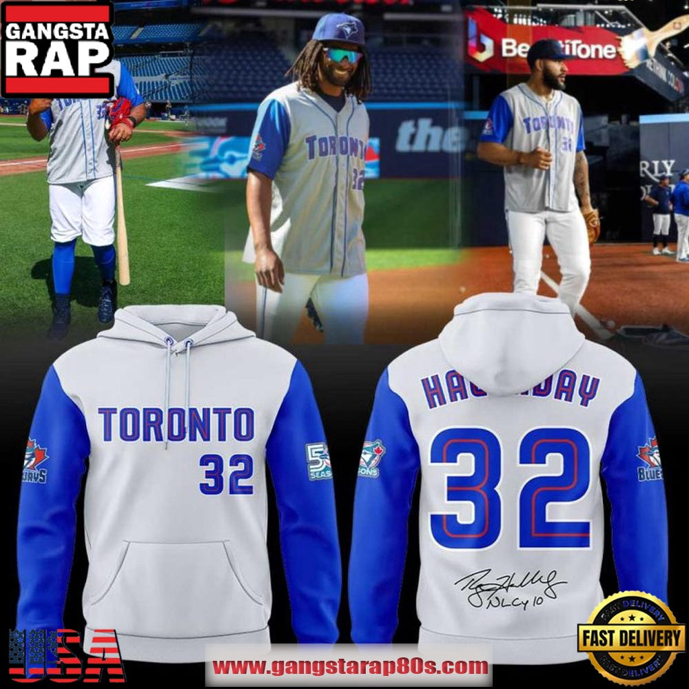 Toronto Blue Jays 2026 Roy Halladay Retro All Over Print Hoodie