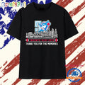 Toronto Blue Jays 50th anniversary thank you for the memories player roster T Shirt