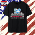 Toronto Blue Jays 50th anniversary thank you for the memories player roster T Shirt