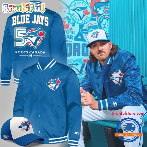 Toronto Blue Jays 50th Season Merch Limited Edition Baseball Jacket