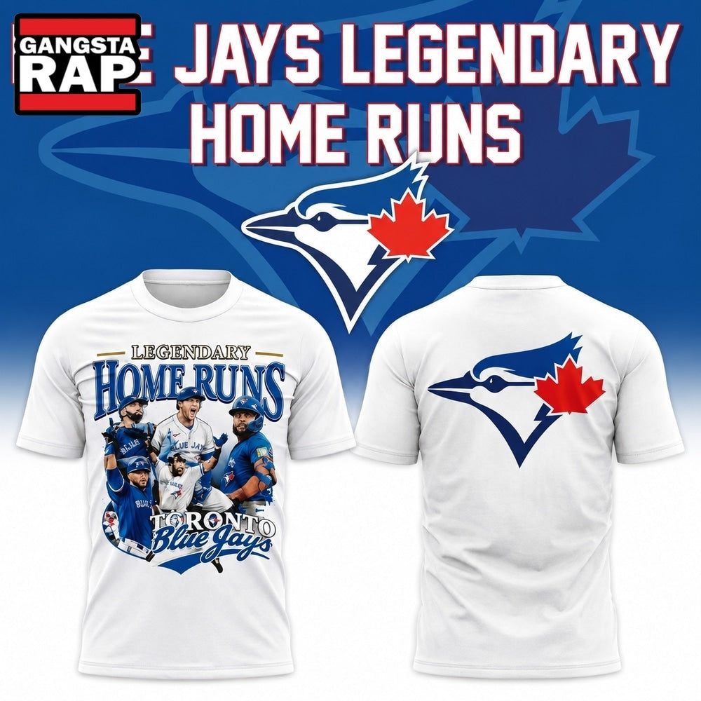 Toronto Blue Jays Legendary Home Runs T Shirt