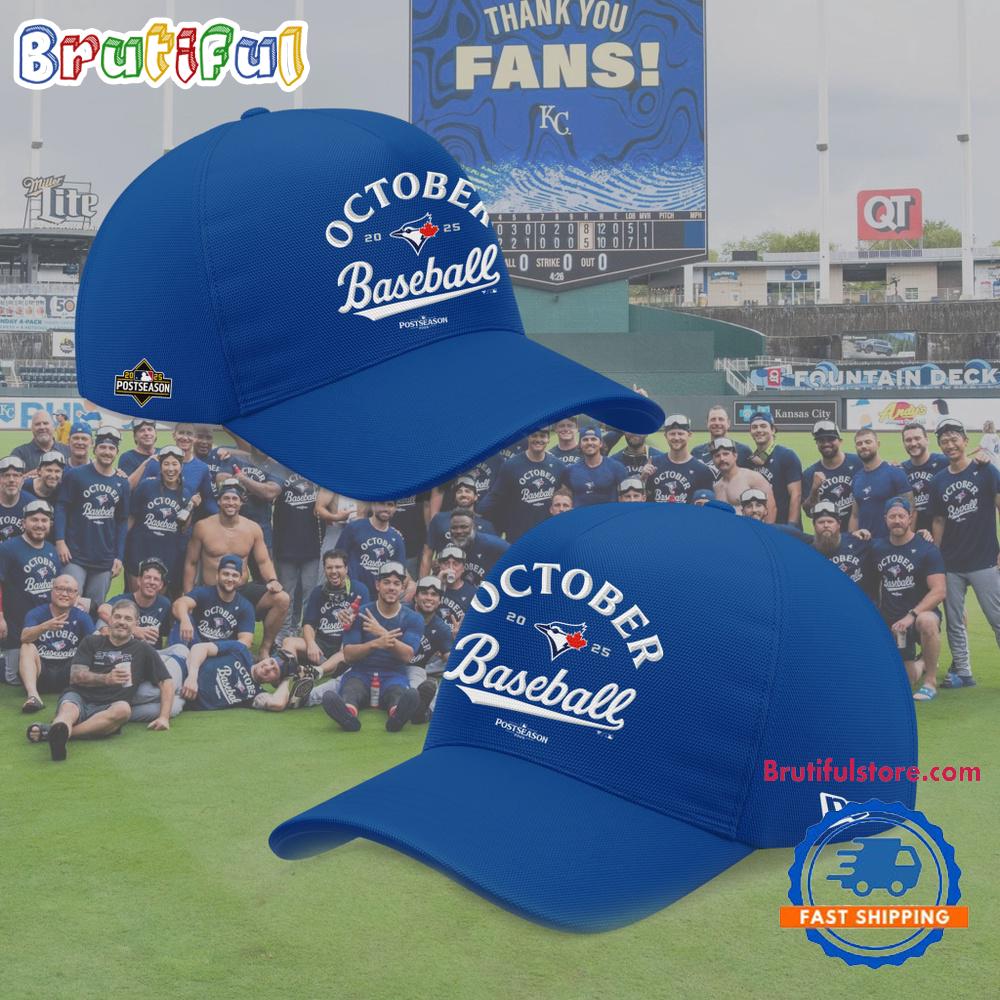 Toronto Blue Jays October Baseball Limited Edition 2025 New Cap