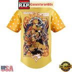 Toronto Blue Jays x Agatsuma Zenitsu Demon Slayer Infinity Catsle 2025 Special Baseball Jersey