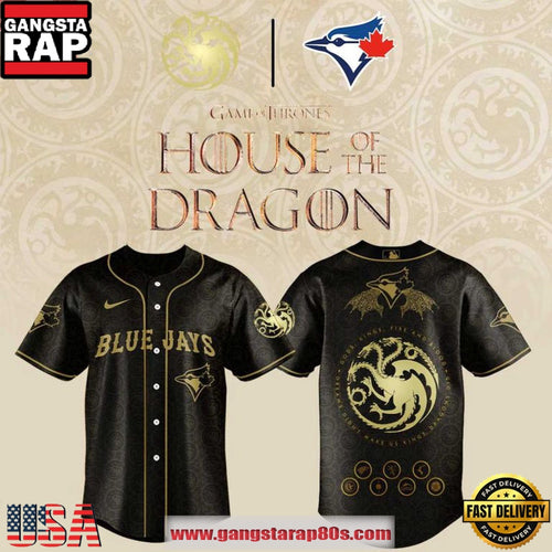 Toronto Blue Jays x House Of The Dragon Inspired 2026 Baseball Jersey