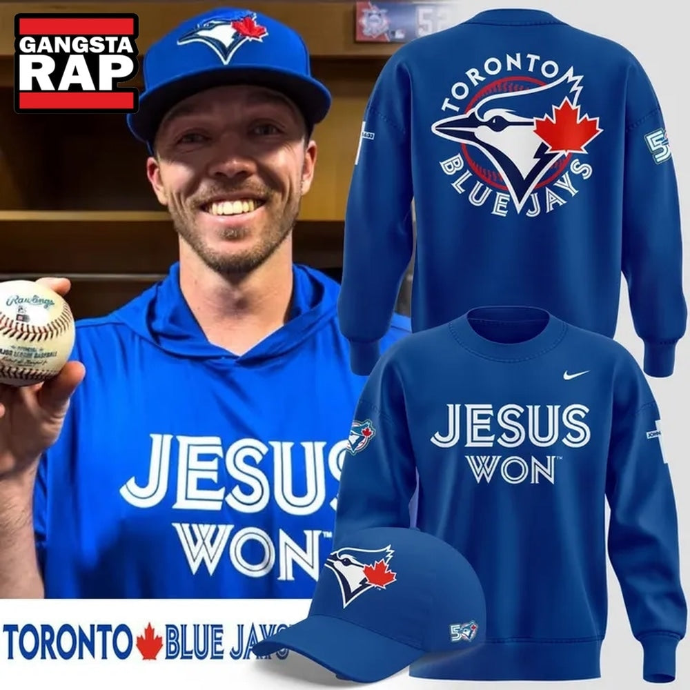 Toronto Blue Jays x JESUS WON 2026 Hoodie T-Shirt