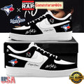 Toronto Blue Jays x The Weeknd World Series 2025 Black Custom Air Force 1 Sneakers Shoes