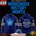 Toronto Maple Leafs 2025 Indigenous History Month All Over Print Hoodie