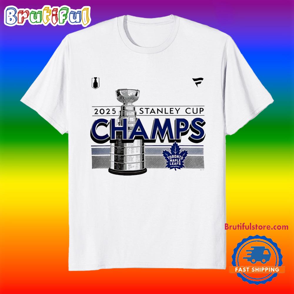 Toronto Maple Leafs 2025 Stanley Cup Champions Locker Room T Shirt
