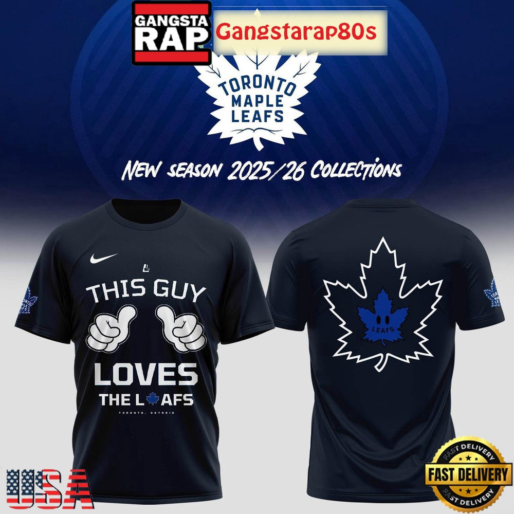 Toronto Maple Leafs New Season This Guy Loves The Leafs Unisex 3D Hoodie