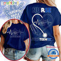 Toronto Maple Leafs NHL Nurse Appreciation Juneteenth Unisex 3D Shirt