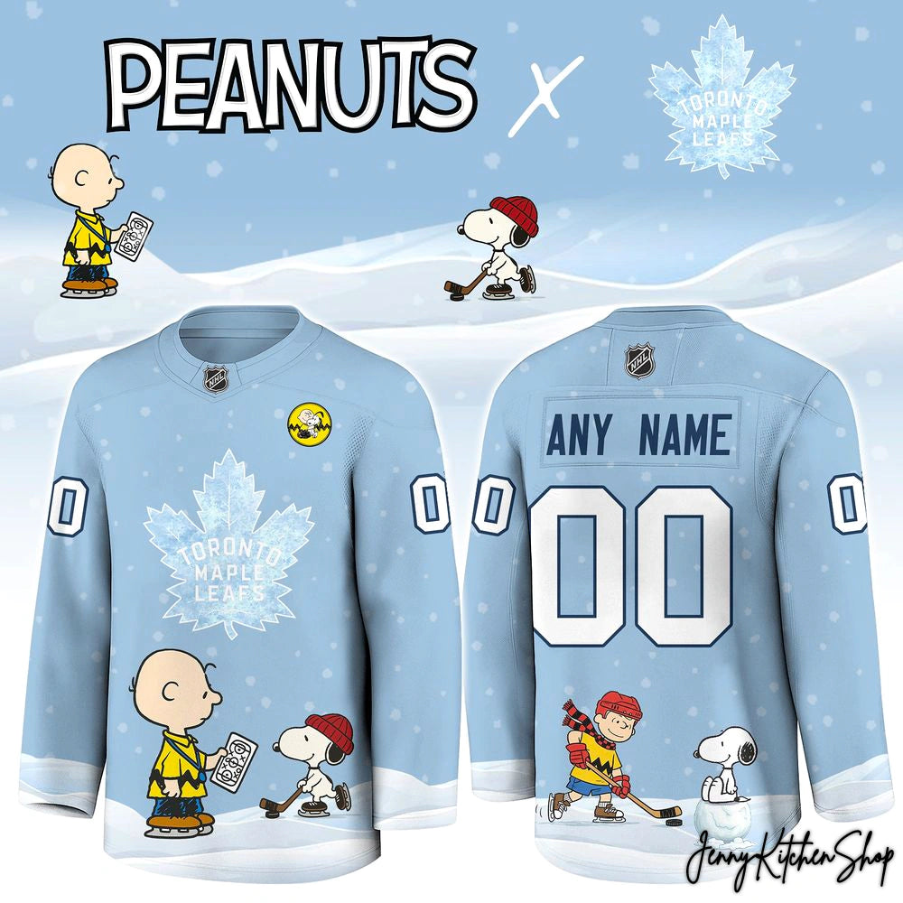 Toronto Maple Leafs x Peanuts 2025 Limited Hockey Jersey