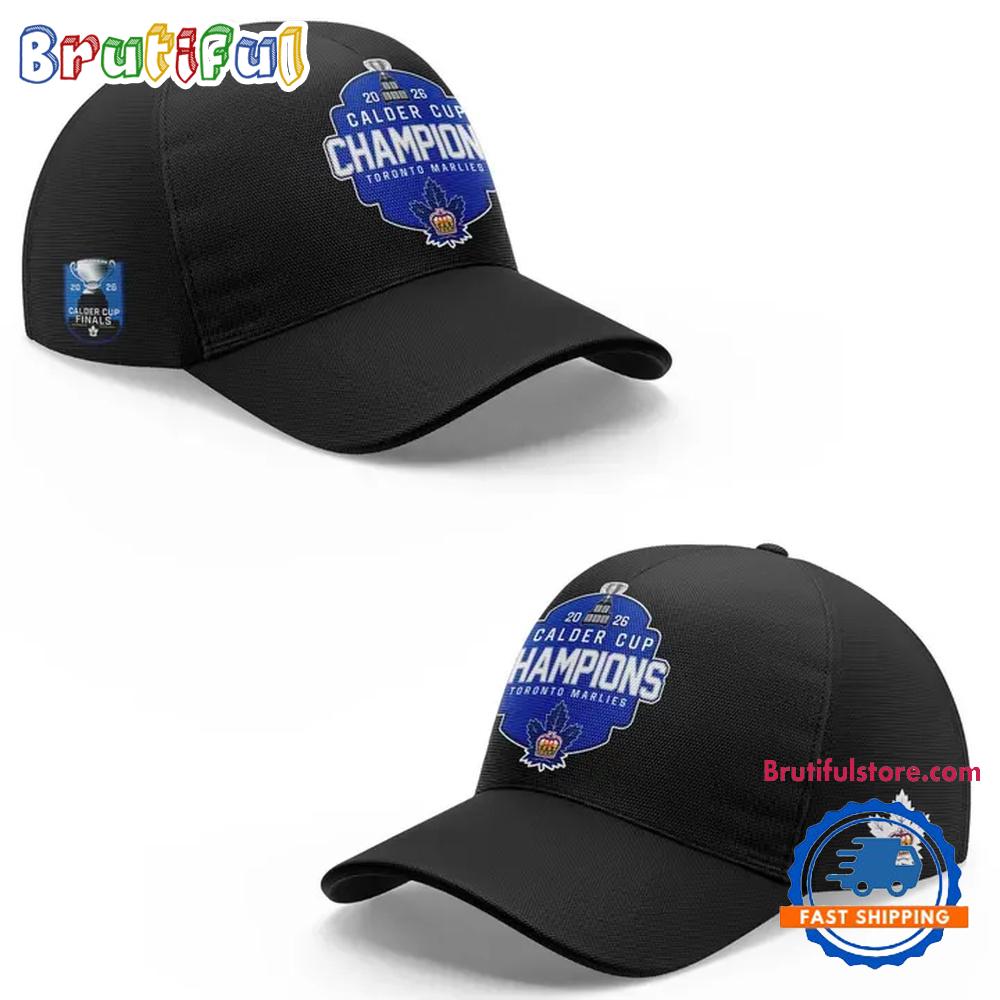 Toronto Marlies 2026 CCM Calder Cup Champions Black Cap