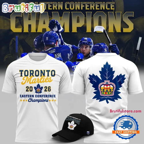 Toronto Marlies 2026 Eastern Conference Champions New Design 3D Shirt