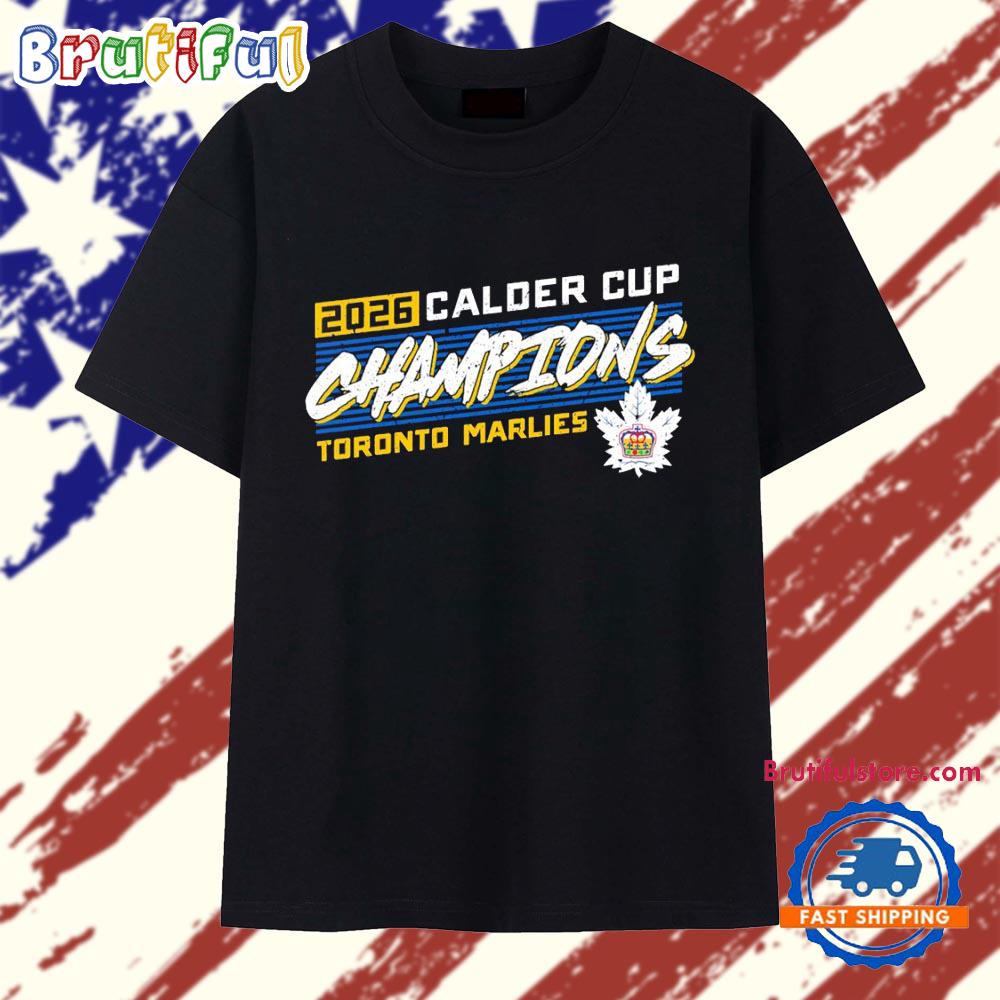 Toronto Marlies Calder Cup champions 2026 leaf T Shirt