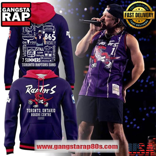 Toronto Raptors x Morgan Wallen Special All Over Print Hoodie Shirt