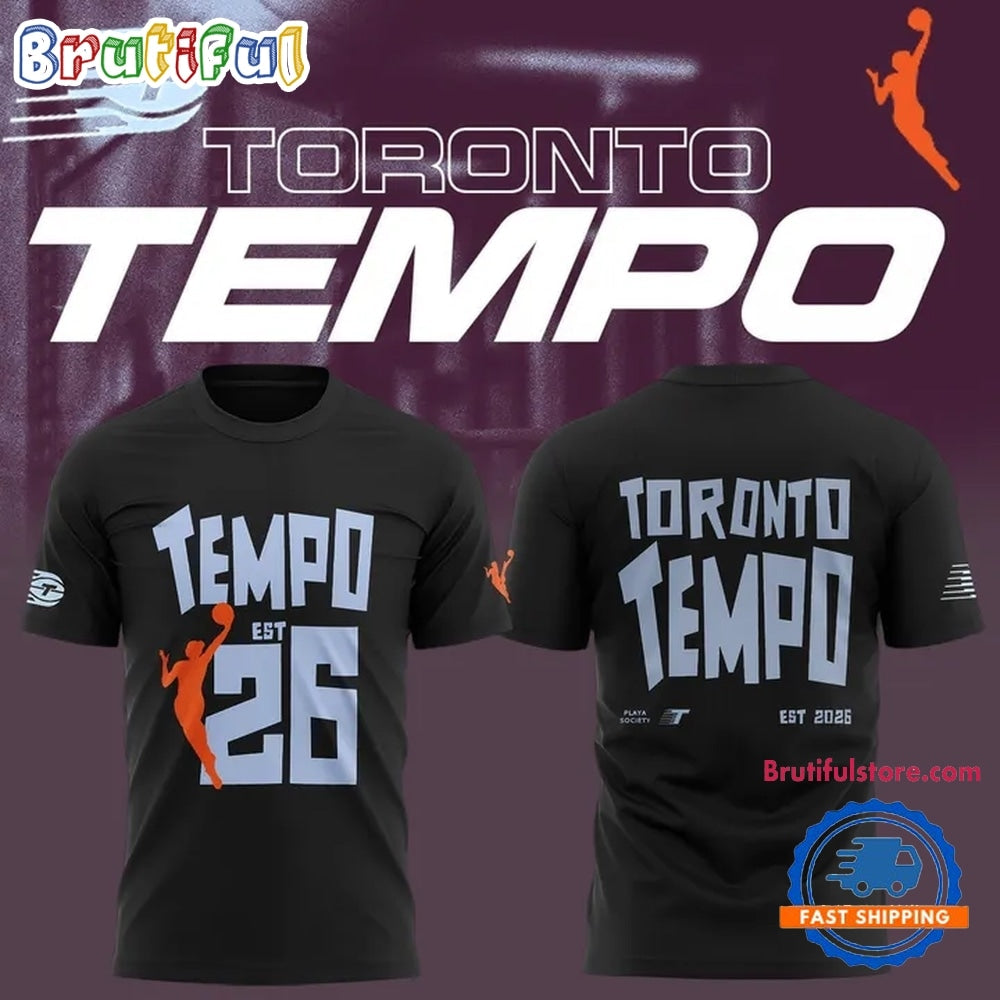 Toronto Tempo 2026 WNBA New Uniform Limited Edition Hoodie T-Shirt