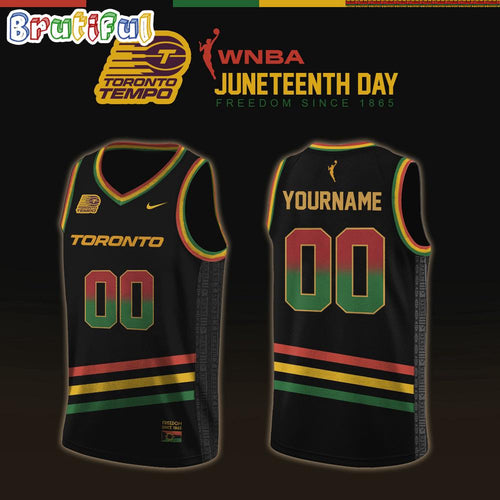 Toronto Tempo 2026 WNBA x Juneteenth Day Limited Edition Basebketball Jersey