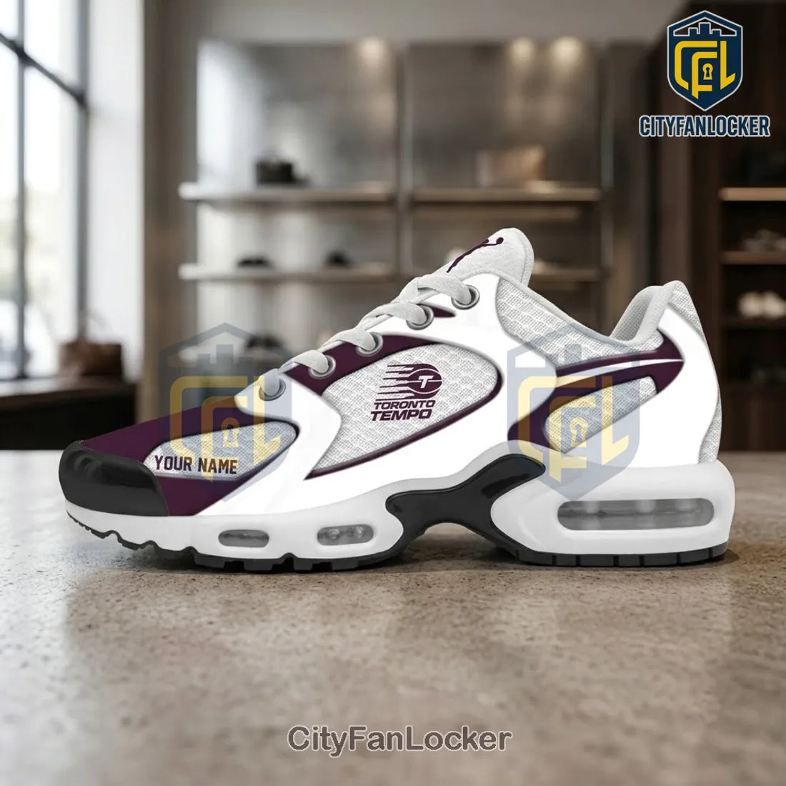 Toronto Tempo WNBA 2026 Personalized Air Max Plus Sneakers