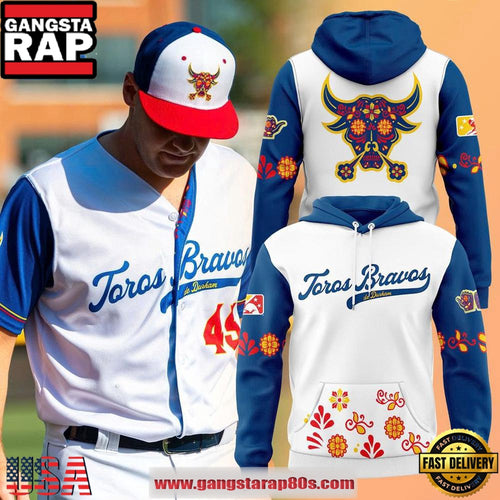 Toros Bravos de Durham Latin American Hispanic Special Edition All Over Print Hoodie