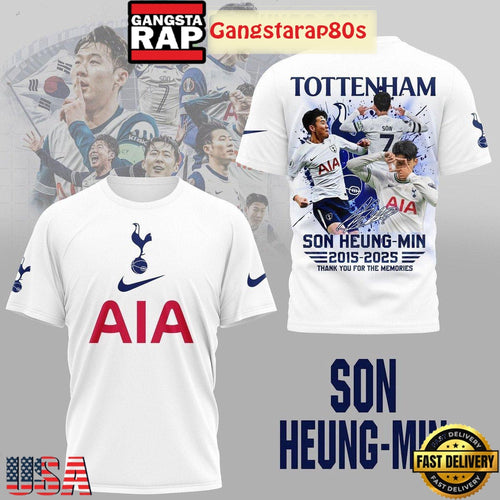 Tottenham Hotspur End Of An Era Son Heung Min 2025 Limited Edition T Shirt
