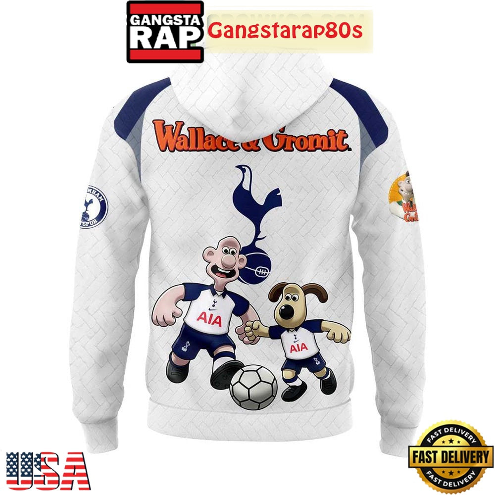 Tottenham Hotspur x Wallace And Gromit Special Unisex Hoodie