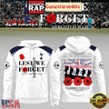 Tottenham Hotspurs Lest We Forget Limited Edition Unisex Hoodie