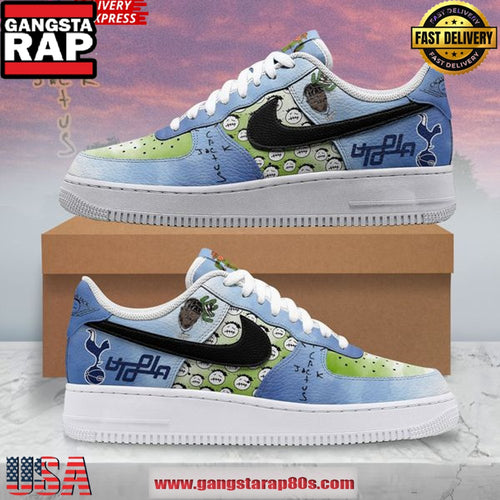 Tottenham x Travis Scott Limited Edition Air Force 1 Sneakers Shoes