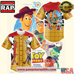Toy Story Woody Celebrating 30 Year Baseball Jersey