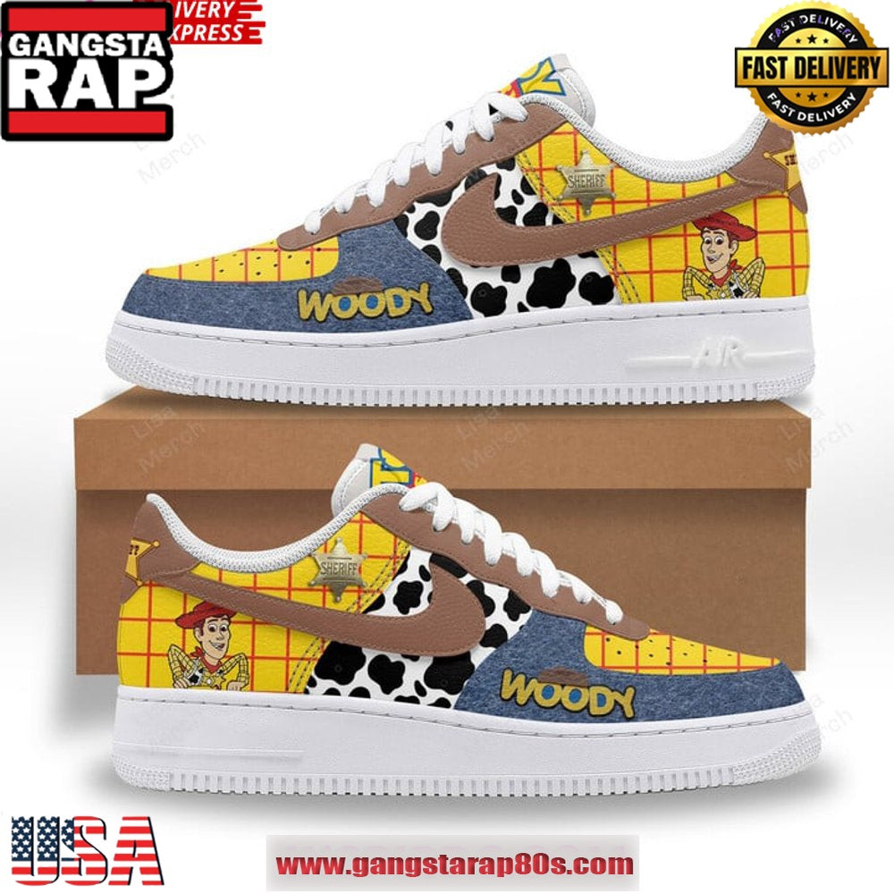 Toy Story Woody Limited Edition Air Force 1 Sneakers Shoes