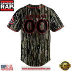Trash Pandas Memorial Day Limited Edition Camo Custom Baseball Jersey Shirt