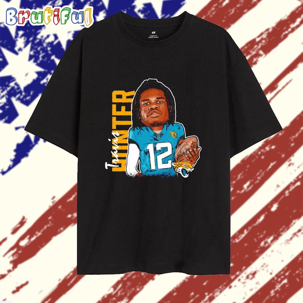 Travis Hunter Player Jacksonville Jaguars Caricature T Shirt