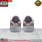 Travis Scott Cactus Jack Purple Air Force 1 Sneakers Shoes