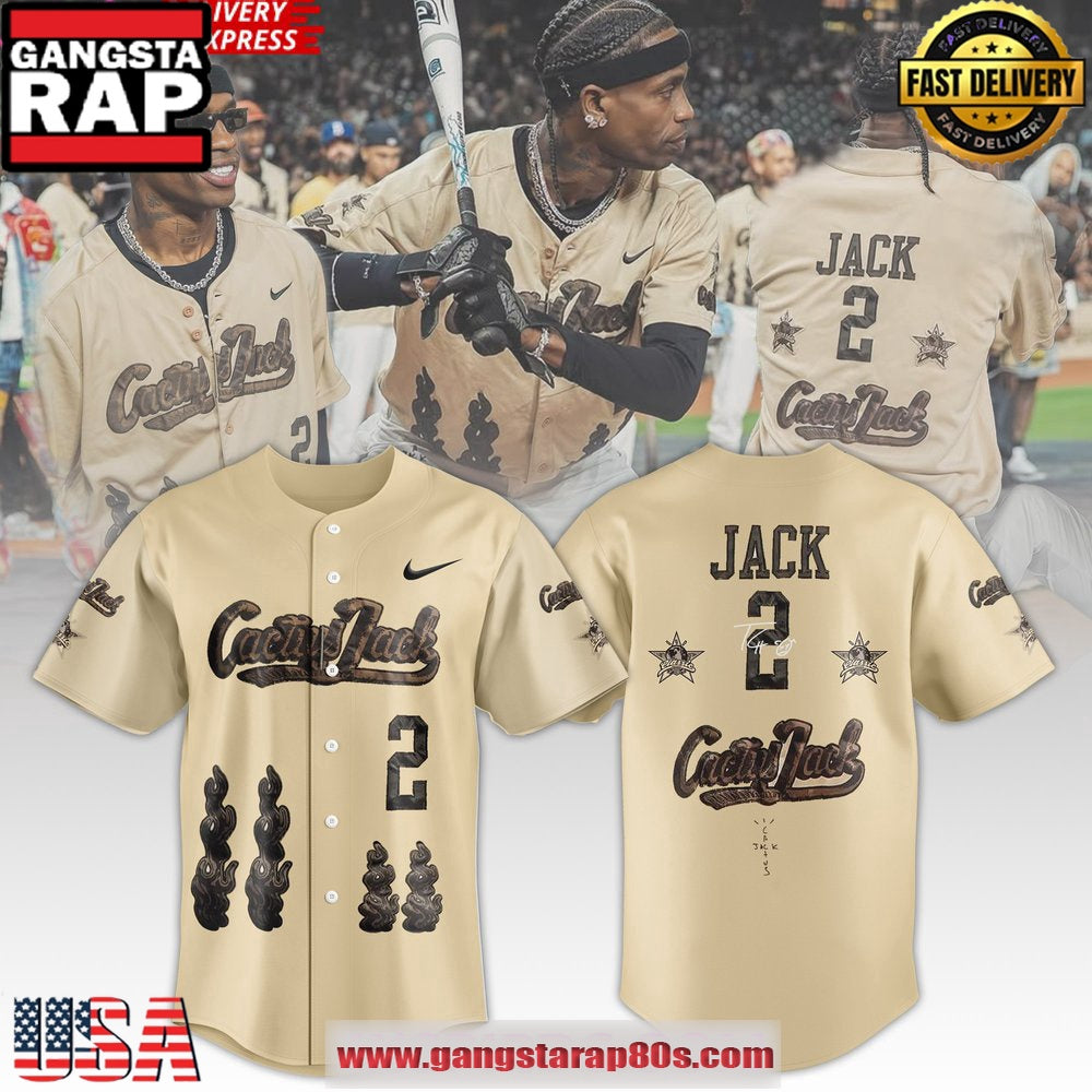 Travis Scott Cactus Jack Signature Limited Baseball Jersey Shirt