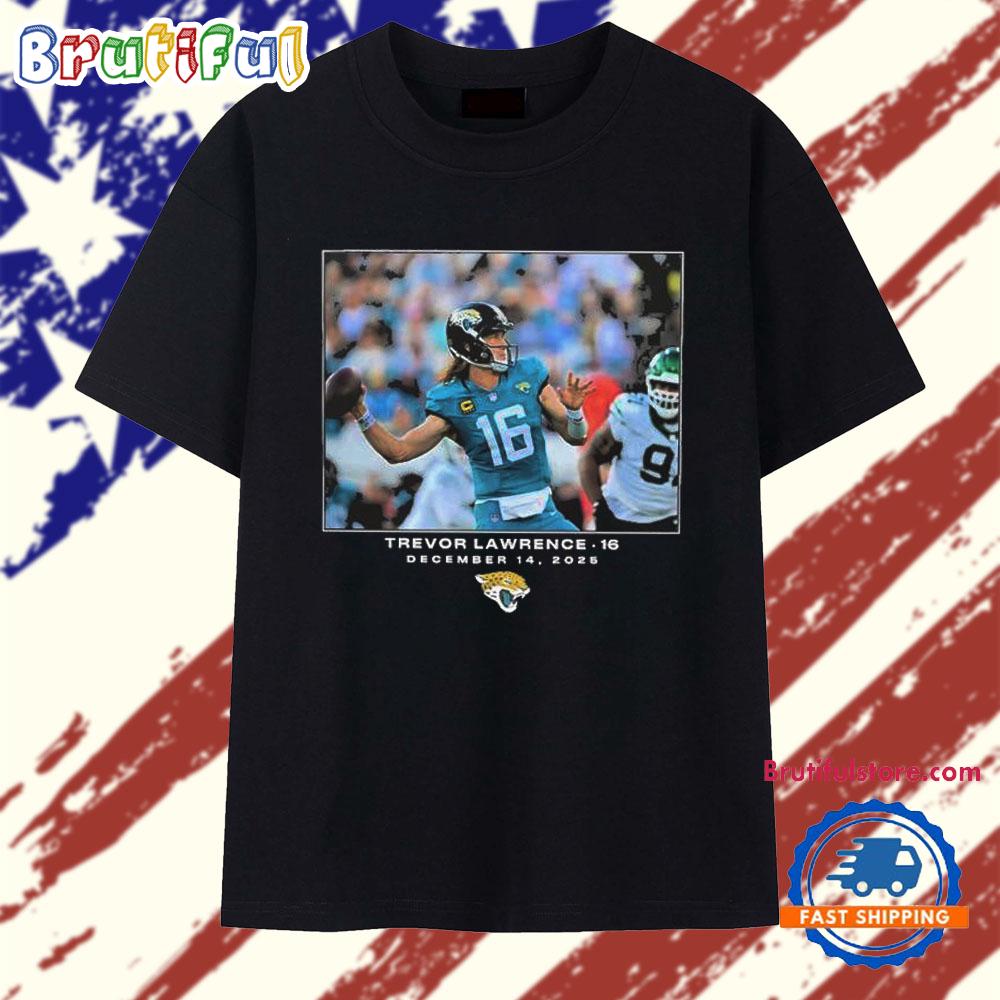 Trevor Lawrence Jacksonville Jaguars NFL Flash Features Week 15 T Shirt