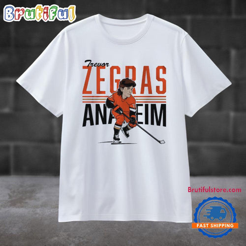 Trevor Zegras Center Ice Caricature T Shirt