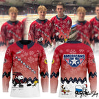 Tri-City Americans Peanuts Night Limited Hockey Jersey