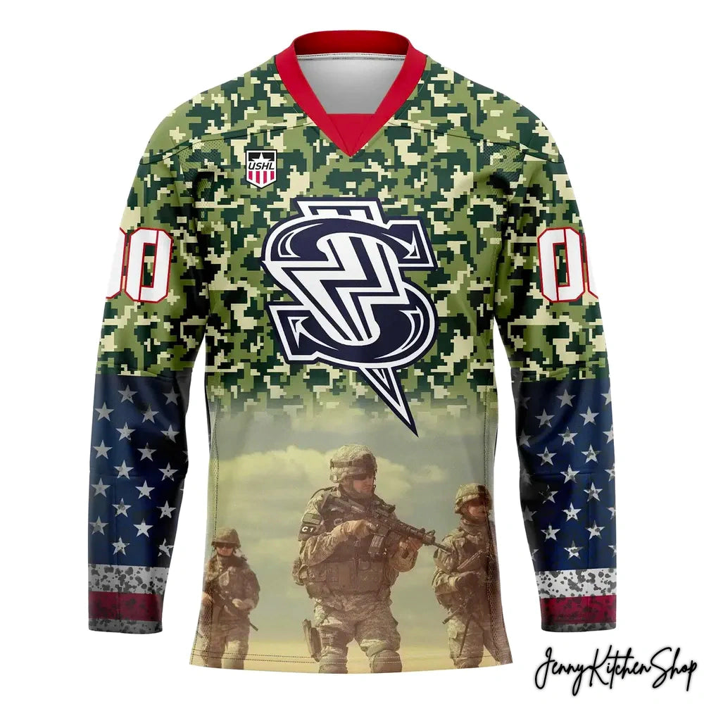 Tri-City Storm x Military Appreciation 2026 Jersey
