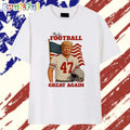 Trump 47 Make Football Great Again Ohio State Buckeyes T Shirt