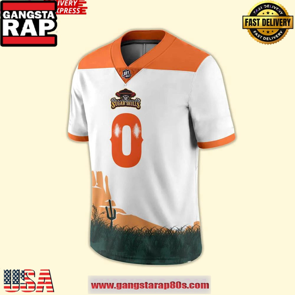Tucson Sugar Skulls 2025 Western Night Custom Football Jersey