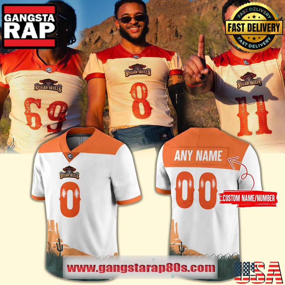 Tucson Sugar Skulls x 2025 Western Night Custom Football Jersey