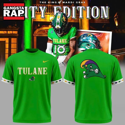 Tulane Green Wave 2026 City Edition New Design 3D Shirt