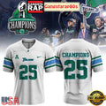 Tulane Green Wave Champions 2025 Custom Football Jersey