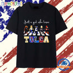 Tulsa Team Just a Girl Who Loves Abbey Road T Shirt