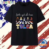 Tulsa Team Just a Girl Who Loves Abbey Road T Shirt