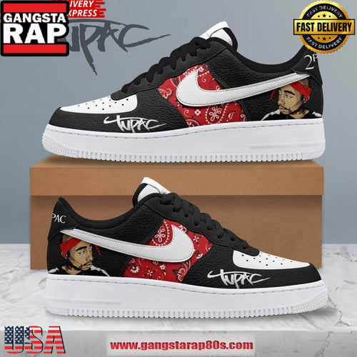 Tupac Shakur New Release New Design Air Force 1 Sneakers Shoes