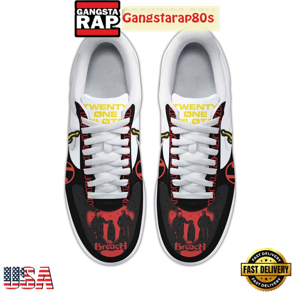 Twenty One Pilots Breach Album Air Force 1 Sneakers Shoes