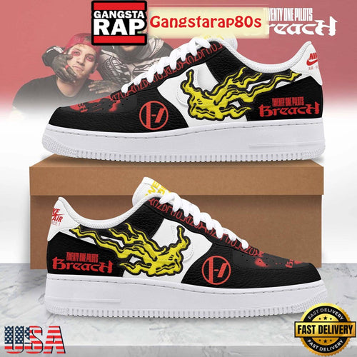 Twenty One Pilots Breach Album Air Force 1 Sneakers Shoes