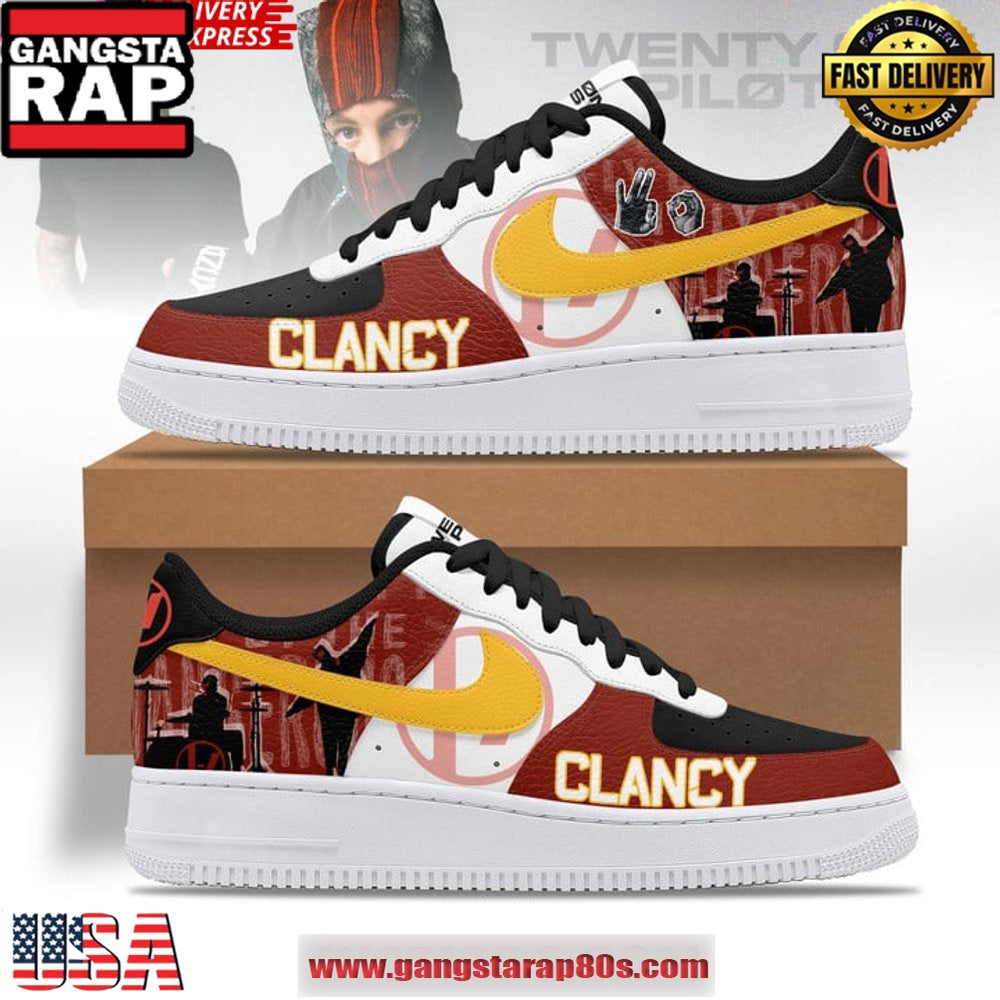 Twenty One Pilots Clancy New Edition Air Force 1 Sneakers Shoes